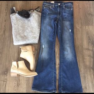 GAP “skinny flare” 1969 jeans